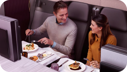 people in airplane
