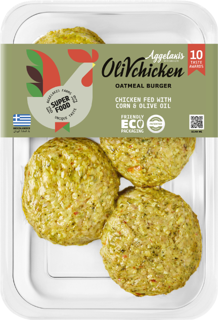 OlivChicken ECO - Oatmeal Burger